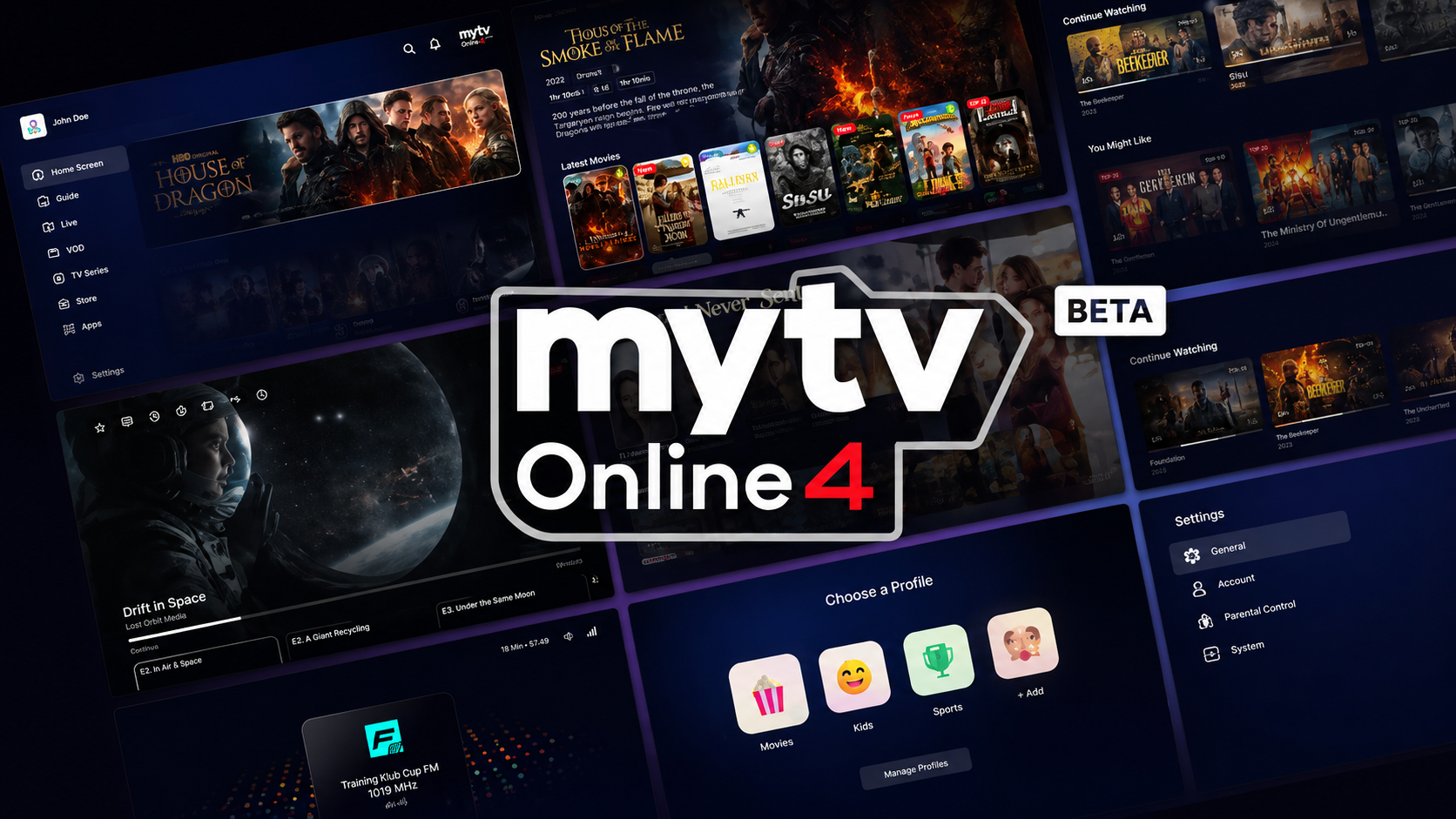 MYTVOnline 4 auf dem Formuler Z12 Ultra – die nächste Generation der Formuler Benutzeroberfläche