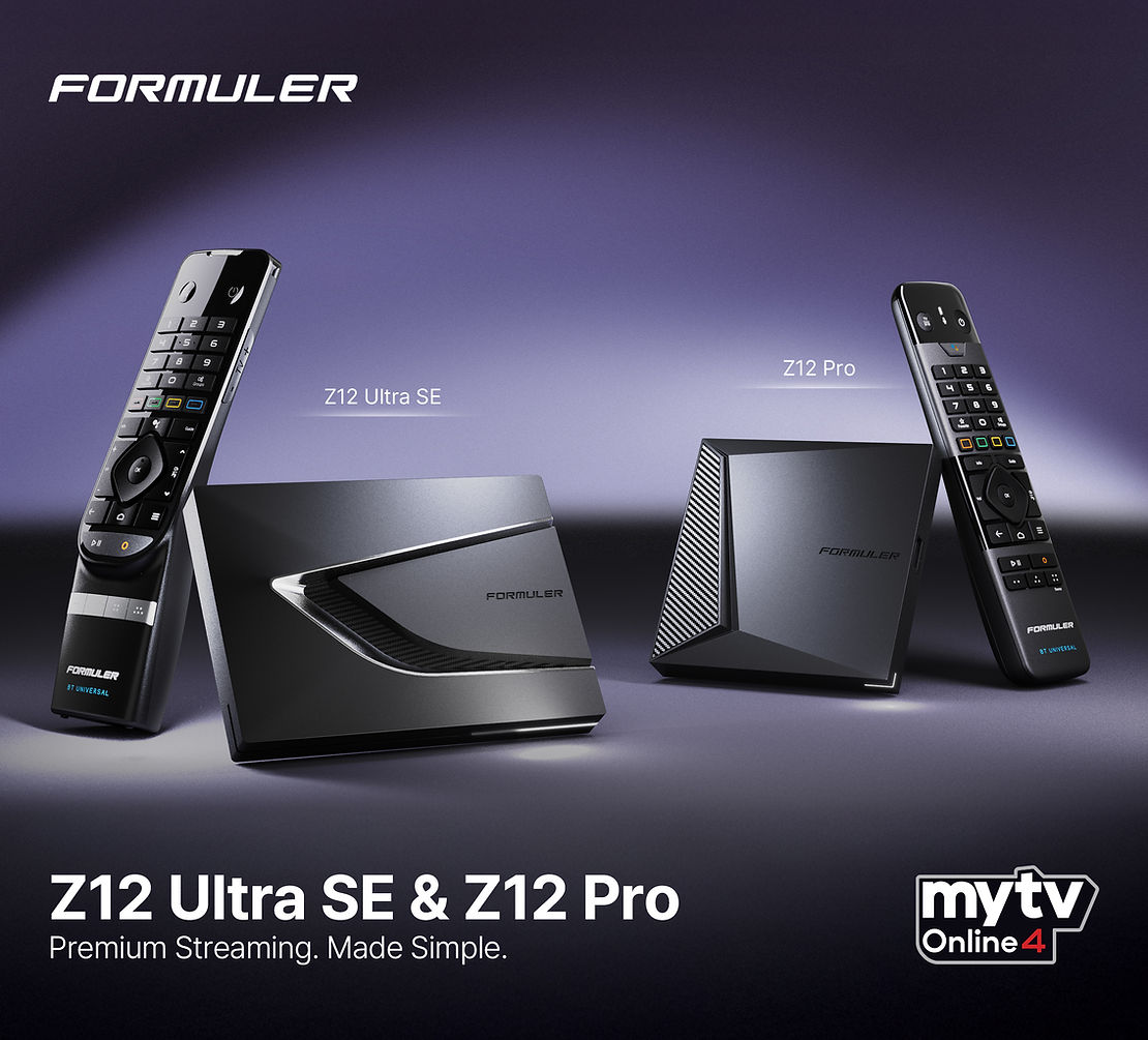 Formuler Z12 Ultra SE und Z12 Pro: Zwei neue 4K Media Player mit MYTVOnline 4